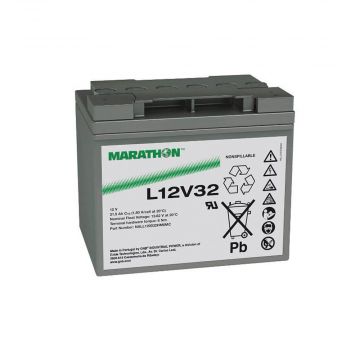 Exide Marathon L12V32 (12V 33Ah) Long-Life, VRLA AGM Battery
