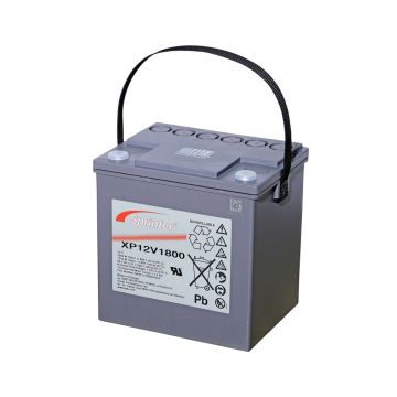12V 4Ah @ 20Hr Rate .187 FastOn Terminals ABS Case Yuasa VRLA Battery