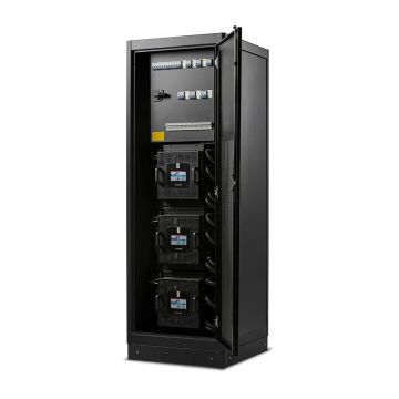 Riello SRM 60 PWC Cabinet for 3x Sentryum Rack 1Ph Output Power Modules