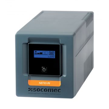 Socomec NPE-1000-LCD NETYS PE 1000VA Line Interactive UPS - 01
