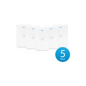 Ubiquiti UniFi UAP-AC-IW-PRO-5 In-Wall WiFi Access Point (Pack of 5)