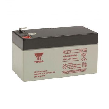 Yuasa NP1.2-12 (12V 1.2Ah) General Purpose VRLA Battery
