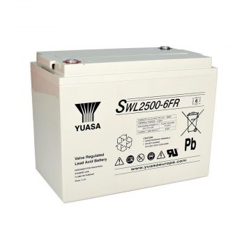 Yuasa SWL2500-6FR 6V (184Ah) High Rate VRLA Battery