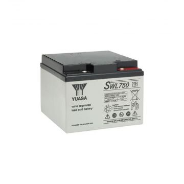 Yuasa SWL750 (12V 25Ah) High Rate VRLA Battery