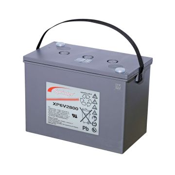 Exide Sprinter XP6V2800 (6V 195Ah) VRLA AGM Battery UL 94-V0
