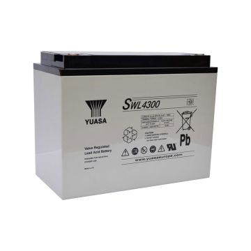 Yuasa SWL4300-12FR (12V 140Ah) High Rate VRLA Battery